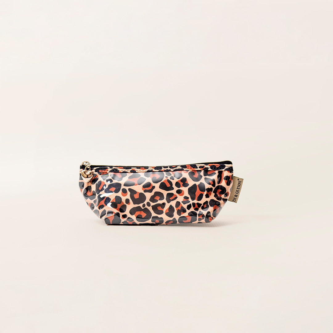 Real Leopard Cosmetic Bag 3 x Set (SAVE R100) Overnight, Large, Small